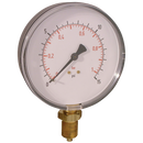 Dry Gauges, Wika - ABS Case, Bottom Connection, 100mm Diameter