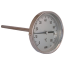 Temperature Gauges, Wika - Bi-metallic Stainless Steel Case, Back Connection