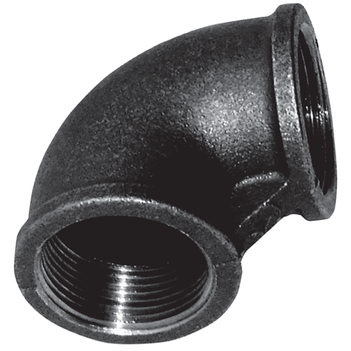 Equal 90° Elbows, Fig. 151, Crane - Black