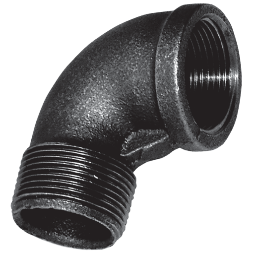 Equal 90° Elbows, Fig. 152, Crane - Black