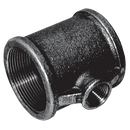 Unequal Tees, Reducing on Branch, Fig. 161, Crane - Black