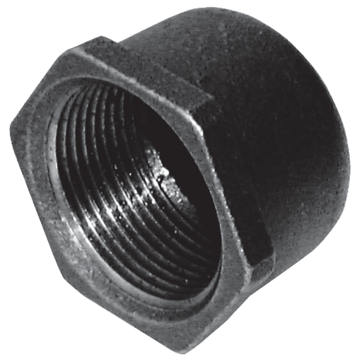 Caps Rounded, Fig. 185, Crane - Black