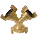 Series GK, Brass Water Couplings, Jaymac - Triple Outlet Connector