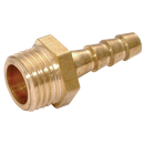Brass Straights, Air-Pro - BSPP Male x Metric Hose Tail