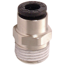 Male Studs, Parker Legris - BSPT Male x Tube (Hexgonal)