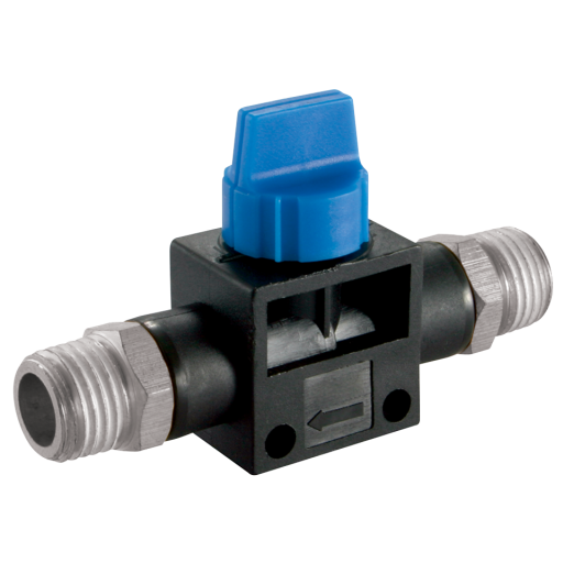 Manual Shut-off Valves, KELM - BSPT Male x BSPT Male