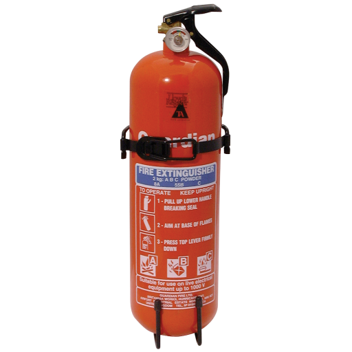 Multi-Purpose Dry Powder Extinguishers - 8A/55B Fire Rating, A, B and C