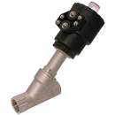 Stainless Steel Angle Seat Valve with NAMUR Interface, Omal - BSPP