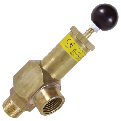 Wade Safety Relief Valves - Series 6000 - Series 6200 High Lift Safety Relief Valves, Male BSPT