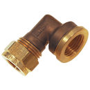 90° Female Stud Elbows, Wade - BSPP Female x Tube