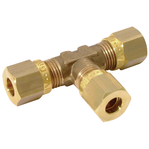 Tee Connectors, Wade - Equal Tube x Tube