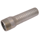 Swaged Combination Nipples, Long Tail - NPT Plated Steel