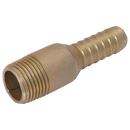 Combination Swaged Hose Nipples, Jaymac - NPT Plated Steel