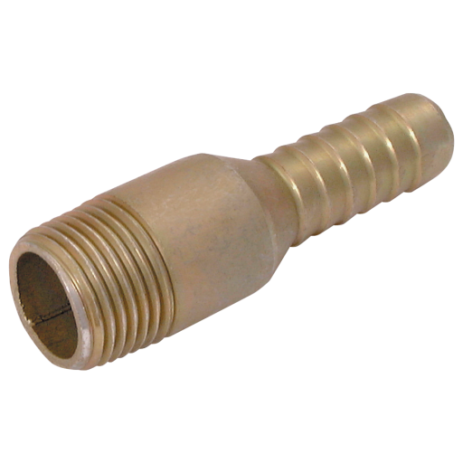 Combination Swaged Hose Nipples, Jaymac - NPT Plated Steel