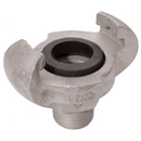 European Execution Double Lock Claw Couplings, Jaymac - Q3 Male Thread, Plated, BSPP