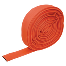 Ribblelite Coated Fire Hose, Jaymac - Red Coated Hose without Couplings