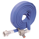 Aquaflex Potable/Drinking Water Hose, Jaymac - Blue Rubber Covered Hose with Couplings