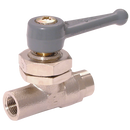 Standard In-line Ball Valves, Parker Legris - Double Female Panel Mount, BSPP