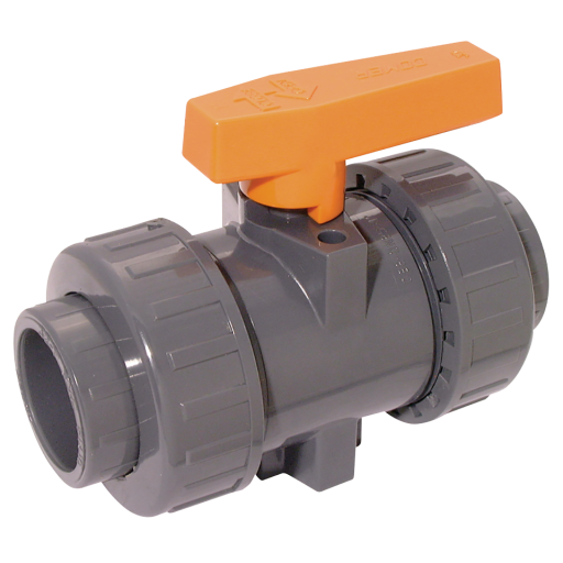 UPVC Ball Valves, Comer - Tube x Tube, Industrial