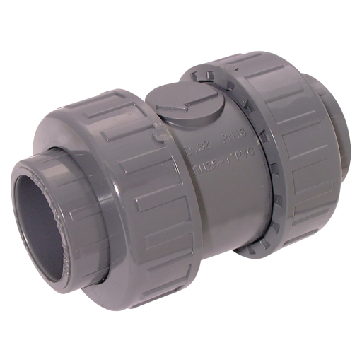 UPVC Check Valves, Comer - Tube x Tube