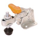 Vertical Manual Toggle Clamps, Flanged Base, Brauer - Adjustable Arm, T Handle