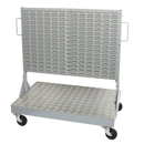 Shop Floor Stands - Mobile Louvred Panel Stand