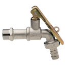 Bibcock, Ball Valves, ITAP - With a Lockpad Eye & Brass, Connection, BSPP