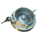 Blank Caps, Jaymac - with Lock, Aluminium