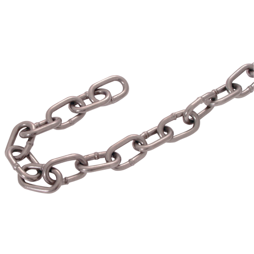 Welded Link Chains - Black Zinc Plates, 10 Metres