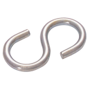 Chain & Rope Accessories - S Hooks, Zinc Plated