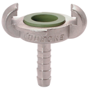 European Execution Claw Couplings, Jaymac - Hose Tail, Stainless Steel