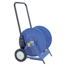 PR Series Trolley Mounted Manual Rewind Hose Reels, Redashe - Hose Reel with Air and Water Hose