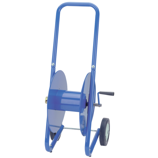 DM Series Dolly Portable Manual Rewind Hose Reels, Redashe - Hose Reel Only