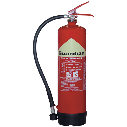 Foam Extinguishers - 21A and 144B Fire Rating, A and B