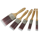 Paint Brushes - 5 Piece Synthetic Brush Set
