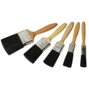 Paint Brushes - 5 Piece Premium Brush Set