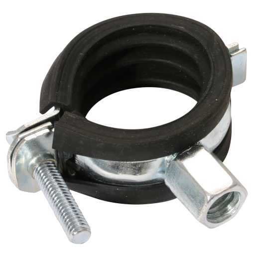 Rubber Lined Pipe Clamps, Caddy - SUPERFIX M8/M10, Easy Lock