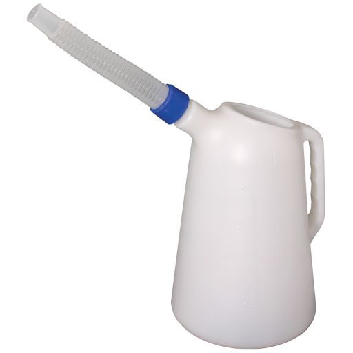 Funnels - UK Type, Complete with Strainer, Complete with Measure and Flexible Spout