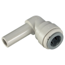 90° Elbow Stem Connectors, John Guest - Stem x Tube