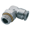 90° Male Stud Swivel Elbows, Aignep - BSPP & Metric Male x Tube