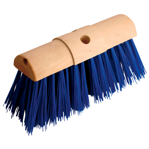 PVC Broom Heads - Heavy Duty Saddleback