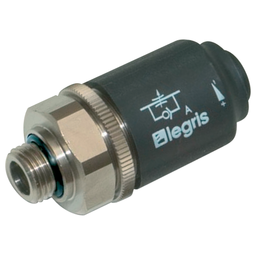 Swivel Outlet Manual Flow Controllers, Parker Legris - Uni-Directional to suit Cylinders, BSPP Male x Tube