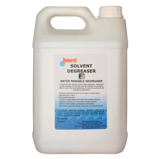 Solvent Degreaser, Ambersil - Water Rinsable Degreaser