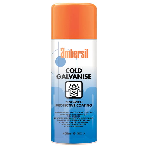 Cold Galvanise Spray, Ambersil - Zinc Rich Protective Coating