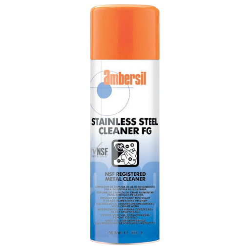 Stainless Steel Cleaner FG, Ambersil - NSF A7 & C1 Stainless Steel Cleaner