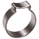 O Clips, Mikalor - Steel, Zinc Plated, 1 Ear