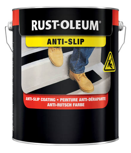 Floor Coating, Rust-oleum - Anti-slip Version, Standard Colours, 5 Litre Tin