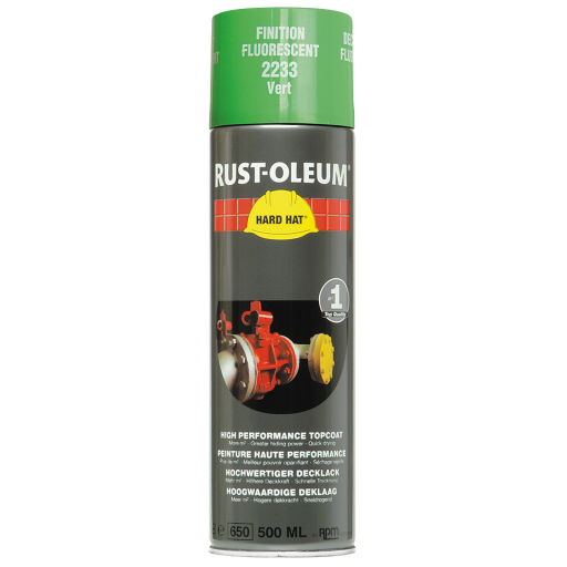 Hard Hat Topcoat, Rust-oleum - Fluorescent, 500ml