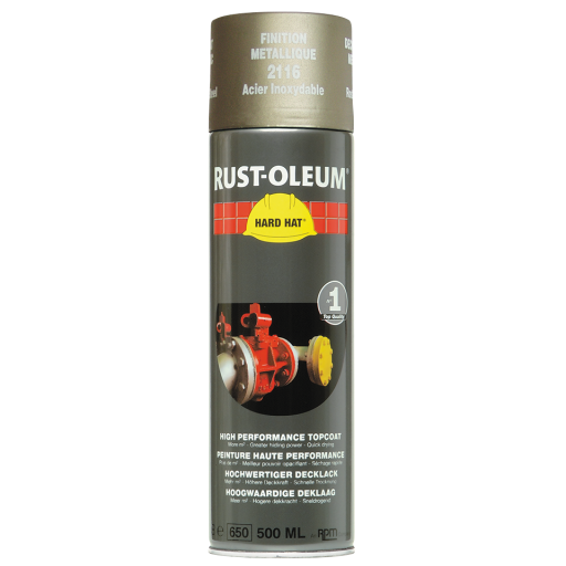 Hard Hat Metallics, Rust-oleum - Stainless Steel Coating, 500ml