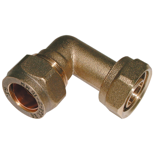 90° Elbow Tap Connectors, Air-Pro - BSPP Female x Tube